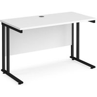 Click to view product details and reviews for Office Desk 1200mm Rectangular Desk With Cantilever Leg White Tops With Black Frames 600mm Depth Maestro 25. Click to view product details and reviews for Office Desk 1200mm Rectangular Desk With Cantilever Leg White Tops With Black Frames 600mm Depth Maestro 25.