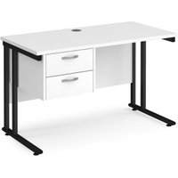 Click to view product details and reviews for Office Desk Rectangular Desk 1200mm With Pedestal White Top With Black Frame 600mm Depth Maestro 25 Mc612p2kwh. Click to view product details and reviews for Office Desk Rectangular Desk 1200mm With Pedestal White Top With Black Frame 600mm Depth Maestro 25 Mc612p2kwh.