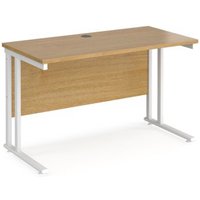 Click to view product details and reviews for Office Desk 1200mm Rectangular Desk With Cantilever Leg Oak Tops With White Frames 600mm Depth Maestro 25. Click to view product details and reviews for Office Desk 1200mm Rectangular Desk With Cantilever Leg Oak Tops With White Frames 600mm Depth Maestro 25.