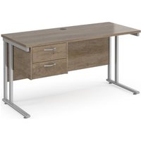 Click to view product details and reviews for Maestro 25 Straight Desk 1400mm X 600mm With 2 Drawer Pedestal Silver Cantilever Leg Frame Nebraska Oak Top. Click to view product details and reviews for Maestro 25 Straight Desk 1400mm X 600mm With 2 Drawer Pedestal Silver Cantilever Leg Frame Nebraska Oak Top.