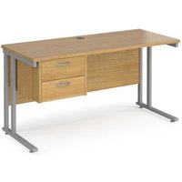 Click to view product details and reviews for Office Desk Rectangular Desk 1400mm With Pedestal Oak Top With Silver Frame 600mm Depth Maestro 25 Mc614p2so. Click to view product details and reviews for Office Desk Rectangular Desk 1400mm With Pedestal Oak Top With Silver Frame 600mm Depth Maestro 25 Mc614p2so.