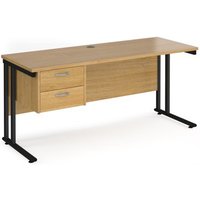 Click to view product details and reviews for Office Desk Rectangular Desk 1600mm With Pedestal Oak Top With Black Frame 600mm Depth Maestro 25 Mc616p2ko. Click to view product details and reviews for Office Desk Rectangular Desk 1600mm With Pedestal Oak Top With Black Frame 600mm Depth Maestro 25 Mc616p2ko.