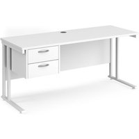 Click to view product details and reviews for Office Desk Rectangular Desk 1600mm With Pedestal White Top With White Frame 600mm Depth Maestro 25 Mc616p2whwh. Click to view product details and reviews for Office Desk Rectangular Desk 1600mm With Pedestal White Top With White Frame 600mm Depth Maestro 25 Mc616p2whwh.