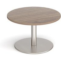 Click to view product details and reviews for Monza Circular Coffee Table With Flat Round Brushed Steel Base 800mm Barcelona Walnut. Click to view product details and reviews for Monza Circular Coffee Table With Flat Round Brushed Steel Base 800mm Barcelona Walnut.
