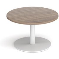 Click to view product details and reviews for Monza Circular Coffee Table With Flat Round White Base 800mm Barcelona Walnut. Click to view product details and reviews for Monza Circular Coffee Table With Flat Round White Base 800mm Barcelona Walnut.