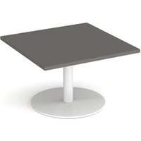 Click to view product details and reviews for Monza Circular Coffee Table With Flat Round White Base 800mm Onyx Grey. Click to view product details and reviews for Monza Circular Coffee Table With Flat Round White Base 800mm Onyx Grey.