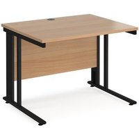 Click to view product details and reviews for Office Desk 1000mm Rectangular Desk With Cable Managed Leg Beech Tops With Black Frames 800mm Depth Maestro 25. Click to view product details and reviews for Office Desk 1000mm Rectangular Desk With Cable Managed Leg Beech Tops With Black Frames 800mm Depth Maestro 25.