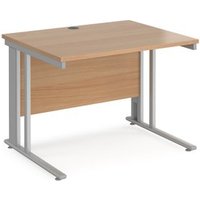 Click to view product details and reviews for Office Desk 1000mm Rectangular Desk With Cable Managed Leg Beech Tops With Silver Frames 800mm Depth Maestro 25. Click to view product details and reviews for Office Desk 1000mm Rectangular Desk With Cable Managed Leg Beech Tops With Silver Frames 800mm Depth Maestro 25.