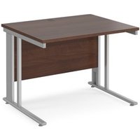 Click to view product details and reviews for Office Desk 1000mm Rectangular Desk With Cable Managed Leg Walnut Tops With Silver Frames 800mm Depth Maestro 25. Click to view product details and reviews for Office Desk 1000mm Rectangular Desk With Cable Managed Leg Walnut Tops With Silver Frames 800mm Depth Maestro 25.