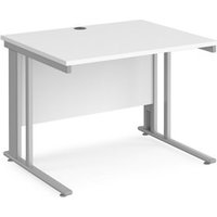 Click to view product details and reviews for Office Desk 1000mm Rectangular Desk With Cable Managed Leg White Tops With Silver Frames 800mm Depth Maestro 25. Click to view product details and reviews for Office Desk 1000mm Rectangular Desk With Cable Managed Leg White Tops With Silver Frames 800mm Depth Maestro 25.