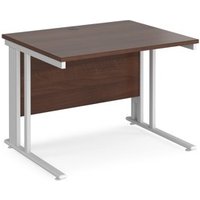 Click to view product details and reviews for Office Desk 1000mm Rectangular Desk With Cable Managed Leg Walnut Tops With White Frames 800mm Depth Maestro 25. Click to view product details and reviews for Office Desk 1000mm Rectangular Desk With Cable Managed Leg Walnut Tops With White Frames 800mm Depth Maestro 25.