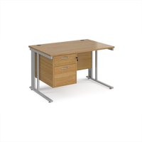 Click to view product details and reviews for Office Desk Rectangular Desk 1200mm With Pedestal Oak Top With Silver Frame 800mm Depth Maestro 25 Mcm12p2so. Click to view product details and reviews for Office Desk Rectangular Desk 1200mm With Pedestal Oak Top With Silver Frame 800mm Depth Maestro 25 Mcm12p2so.