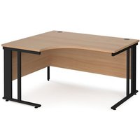 Click to view product details and reviews for Office Desk Left Hand Corner Desk 1400mm Beech Top With Black Frame 1200mm Depth Maestro 25 Mcm14elkb. Click to view product details and reviews for Office Desk Left Hand Corner Desk 1400mm Beech Top With Black Frame 1200mm Depth Maestro 25 Mcm14elkb.