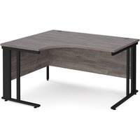 Click to view product details and reviews for Maestro 25 Left Hand Ergonomic Desk 1400mm Wide Black Cable Managed Leg Frame Grey Oak Top. Click to view product details and reviews for Maestro 25 Left Hand Ergonomic Desk 1400mm Wide Black Cable Managed Leg Frame Grey Oak Top.