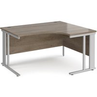 Click to view product details and reviews for Maestro 25 Right Hand Ergonomic Desk 1400mm Wide Silver Cable Managed Leg Frame Nebraska Oak Top. Click to view product details and reviews for Maestro 25 Right Hand Ergonomic Desk 1400mm Wide Silver Cable Managed Leg Frame Nebraska Oak Top.