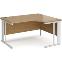 Click to view product details and reviews for Office Desk Right Hand Corner Desk 1400mm Oak Top With White Frame 1200mm Depth Maestro 25 Mcm14erwho. Click to view product details and reviews for Office Desk Right Hand Corner Desk 1400mm Oak Top With White Frame 1200mm Depth Maestro 25 Mcm14erwho.