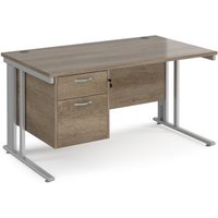 Click to view product details and reviews for Maestro 25 Straight Desk 1400mm X 800mm With 2 Drawer Pedestal Silver Cable Managed Leg Frame Nebraska Oak Top. Click to view product details and reviews for Maestro 25 Straight Desk 1400mm X 800mm With 2 Drawer Pedestal Silver Cable Managed Leg Frame Nebraska Oak Top.