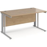 Click to view product details and reviews for Maestro 25 Straight Desk 1400mm X 800mm Silver Cable Managed Leg Frame Kendal Top. Click to view product details and reviews for Maestro 25 Straight Desk 1400mm X 800mm Silver Cable Managed Leg Frame Kendal Top.