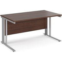 Click to view product details and reviews for Office Desk 1400mm Rectangular Desk With Cable Managed Leg Walnut Tops With Silver Frames 800mm Depth Maestro 25. Click to view product details and reviews for Office Desk 1400mm Rectangular Desk With Cable Managed Leg Walnut Tops With Silver Frames 800mm Depth Maestro 25.
