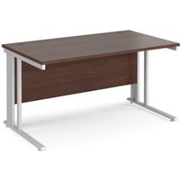Click to view product details and reviews for Office Desk 1400mm Rectangular Desk With Cable Managed Leg Walnut Tops With White Frames 800mm Depth Maestro 25. Click to view product details and reviews for Office Desk 1400mm Rectangular Desk With Cable Managed Leg Walnut Tops With White Frames 800mm Depth Maestro 25.