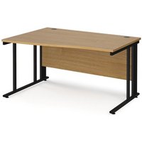 Click to view product details and reviews for Office Desk Left Hand Wave Desk 1400mm Oak Top With Black Frame Maestro 25 Mcm14wlko. Click to view product details and reviews for Office Desk Left Hand Wave Desk 1400mm Oak Top With Black Frame Maestro 25 Mcm14wlko.