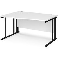 Click to view product details and reviews for Office Desk Left Hand Wave Desk 1400mm White Top With Black Frame Maestro 25 Mcm14wlkwh. Click to view product details and reviews for Office Desk Left Hand Wave Desk 1400mm White Top With Black Frame Maestro 25 Mcm14wlkwh.