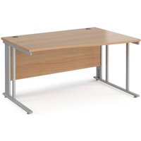 Click to view product details and reviews for Office Desk Right Hand Wave Desk 1400mm Beech Top With Silver Frame Maestro 25 Mcm14wrsb. Click to view product details and reviews for Office Desk Right Hand Wave Desk 1400mm Beech Top With Silver Frame Maestro 25 Mcm14wrsb.