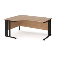 Click to view product details and reviews for Office Desk Left Hand Corner Desk 1600mm Beech Top With Black Frame 1200mm Depth Maestro 25 Mcm16elkb. Click to view product details and reviews for Office Desk Left Hand Corner Desk 1600mm Beech Top With Black Frame 1200mm Depth Maestro 25 Mcm16elkb.