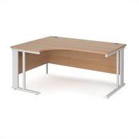 Click to view product details and reviews for Office Desk Left Hand Corner Desk 1600mm Beech Top With White Frame 1200mm Depth Maestro 25 Mcm16elwhb. Click to view product details and reviews for Office Desk Left Hand Corner Desk 1600mm Beech Top With White Frame 1200mm Depth Maestro 25 Mcm16elwhb.