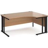 Click to view product details and reviews for Office Desk Right Hand Corner Desk 1600mm Beech Top With Black Frame 1200mm Depth Maestro 25 Mcm16erkb. Click to view product details and reviews for Office Desk Right Hand Corner Desk 1600mm Beech Top With Black Frame 1200mm Depth Maestro 25 Mcm16erkb.