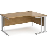Click to view product details and reviews for Office Desk Right Hand Corner Desk 1600mm Oak Top With Silver Frame 1200mm Depth Maestro 25 Mcm16erso. Click to view product details and reviews for Office Desk Right Hand Corner Desk 1600mm Oak Top With Silver Frame 1200mm Depth Maestro 25 Mcm16erso.