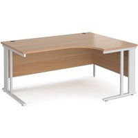 Click to view product details and reviews for Office Desk Right Hand Corner Desk 1600mm Beech Top With White Frame 1200mm Depth Maestro 25 Mcm16erwhb. Click to view product details and reviews for Office Desk Right Hand Corner Desk 1600mm Beech Top With White Frame 1200mm Depth Maestro 25 Mcm16erwhb.