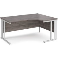 Click to view product details and reviews for Maestro 25 Right Hand Ergonomic Desk 1600mm Wide White Cable Managed Leg Frame Grey Oak Top. Click to view product details and reviews for Maestro 25 Right Hand Ergonomic Desk 1600mm Wide White Cable Managed Leg Frame Grey Oak Top.