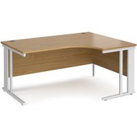 Click to view product details and reviews for Office Desk Right Hand Corner Desk 1600mm Oak Top With White Frame 1200mm Depth Maestro 25 Mcm16erwho. Click to view product details and reviews for Office Desk Right Hand Corner Desk 1600mm Oak Top With White Frame 1200mm Depth Maestro 25 Mcm16erwho.