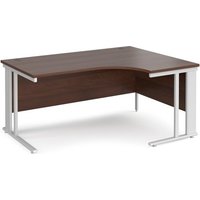 Click to view product details and reviews for Office Desk Right Hand Corner Desk 1600mm Walnut Top With White Frame 1200mm Depth Maestro 25 Mcm16erwhw. Click to view product details and reviews for Office Desk Right Hand Corner Desk 1600mm Walnut Top With White Frame 1200mm Depth Maestro 25 Mcm16erwhw.