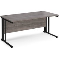 Click to view product details and reviews for Maestro 25 Straight Desk 1600mm X 800mm Black Cable Managed Leg Frame Grey Oak Top. Click to view product details and reviews for Maestro 25 Straight Desk 1600mm X 800mm Black Cable Managed Leg Frame Grey Oak Top.