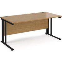 Click to view product details and reviews for Office Desk 1600mm Rectangular Desk With Cable Managed Leg Oak Tops With Black Frames 800mm Depth Maestro 25. Click to view product details and reviews for Office Desk 1600mm Rectangular Desk With Cable Managed Leg Oak Tops With Black Frames 800mm Depth Maestro 25.