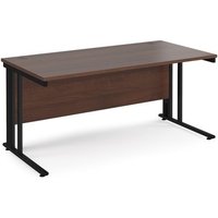 Click to view product details and reviews for Office Desk 1600mm Rectangular Desk With Cable Managed Leg Walnut Tops With Black Frames 800mm Depth Maestro 25. Click to view product details and reviews for Office Desk 1600mm Rectangular Desk With Cable Managed Leg Walnut Tops With Black Frames 800mm Depth Maestro 25.