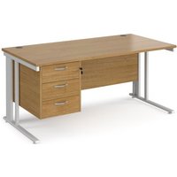 Click to view product details and reviews for Office Desk Rectangular Desk 1600mm With Pedestal Oak Top With White Frame 800mm Depth Maestro 25 Mcm16p3who. Click to view product details and reviews for Office Desk Rectangular Desk 1600mm With Pedestal Oak Top With White Frame 800mm Depth Maestro 25 Mcm16p3who.