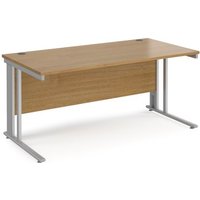 Click to view product details and reviews for Office Desk 1600mm Rectangular Desk With Cable Managed Leg Oak Tops With Silver Frames 800mm Depth Maestro 25. Click to view product details and reviews for Office Desk 1600mm Rectangular Desk With Cable Managed Leg Oak Tops With Silver Frames 800mm Depth Maestro 25.