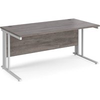 Click to view product details and reviews for Maestro 25 Straight Desk 1600mm X 800mm White Cable Managed Leg Frame Grey Oak Top. Click to view product details and reviews for Maestro 25 Straight Desk 1600mm X 800mm White Cable Managed Leg Frame Grey Oak Top.