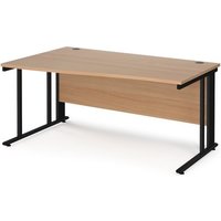 Click to view product details and reviews for Office Desk Left Hand Wave Desk 1600mm Beech Top With Black Frame Maestro 25 Mcm16wlkb. Click to view product details and reviews for Office Desk Left Hand Wave Desk 1600mm Beech Top With Black Frame Maestro 25 Mcm16wlkb.