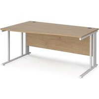Click to view product details and reviews for Maestro 25 Left Hand Wave Desk 1600mm Wide White Cable Managed Leg Frame Kendal Oak Top. Click to view product details and reviews for Maestro 25 Left Hand Wave Desk 1600mm Wide White Cable Managed Leg Frame Kendal Oak Top.