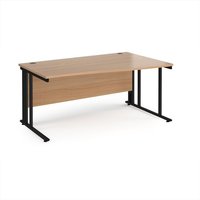 Click to view product details and reviews for Office Desk Right Hand Wave Desk 1600mm Beech Top With Black Frame Maestro 25 Mcm16wrkb. Click to view product details and reviews for Office Desk Right Hand Wave Desk 1600mm Beech Top With Black Frame Maestro 25 Mcm16wrkb.