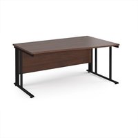 Click to view product details and reviews for Office Desk Right Hand Wave Desk 1600mm Walnut Top With Black Frame Maestro 25 Mcm16wrkw. Click to view product details and reviews for Office Desk Right Hand Wave Desk 1600mm Walnut Top With Black Frame Maestro 25 Mcm16wrkw.