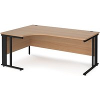 Click to view product details and reviews for Office Desk Left Hand Corner Desk 1800mm Beech Top With Black Frame 1200mm Depth Maestro 25 Mcm18elkb. Click to view product details and reviews for Office Desk Left Hand Corner Desk 1800mm Beech Top With Black Frame 1200mm Depth Maestro 25 Mcm18elkb.