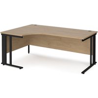 Click to view product details and reviews for Maestro 25 Left Hand Ergonomic Desk 1800mm Wide Black Cable Managed Leg Frame Kendal Oak Top. Click to view product details and reviews for Maestro 25 Left Hand Ergonomic Desk 1800mm Wide Black Cable Managed Leg Frame Kendal Oak Top.