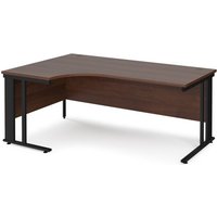 Click to view product details and reviews for Office Desk Left Hand Corner Desk 1800mm Walnut Top With Black Frame 1200mm Depth Maestro 25 Mcm18elkw. Click to view product details and reviews for Office Desk Left Hand Corner Desk 1800mm Walnut Top With Black Frame 1200mm Depth Maestro 25 Mcm18elkw.
