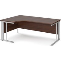 Click to view product details and reviews for Office Desk Left Hand Corner Desk 1800mm Walnut Top With Silver Frame 1200mm Depth Maestro 25 Mcm18elsw. Click to view product details and reviews for Office Desk Left Hand Corner Desk 1800mm Walnut Top With Silver Frame 1200mm Depth Maestro 25 Mcm18elsw.