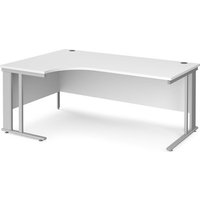Click to view product details and reviews for Office Desk Left Hand Corner Desk 1800mm White Top With Silver Frame 1200mm Depth Maestro 25 Mcm18elswh. Click to view product details and reviews for Office Desk Left Hand Corner Desk 1800mm White Top With Silver Frame 1200mm Depth Maestro 25 Mcm18elswh.